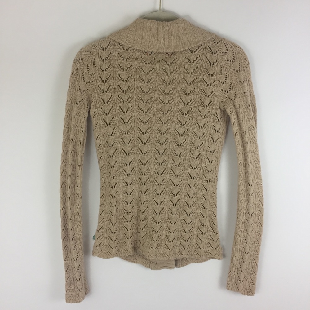 Hollister Tan Cardigan size S - Picture 2 of 8